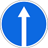 Знак 4.1.1. Движение прямо