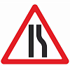 Знак 1.20.2. Сужение дороги