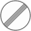 Знак 3.31. Конец зоны всех ограничений