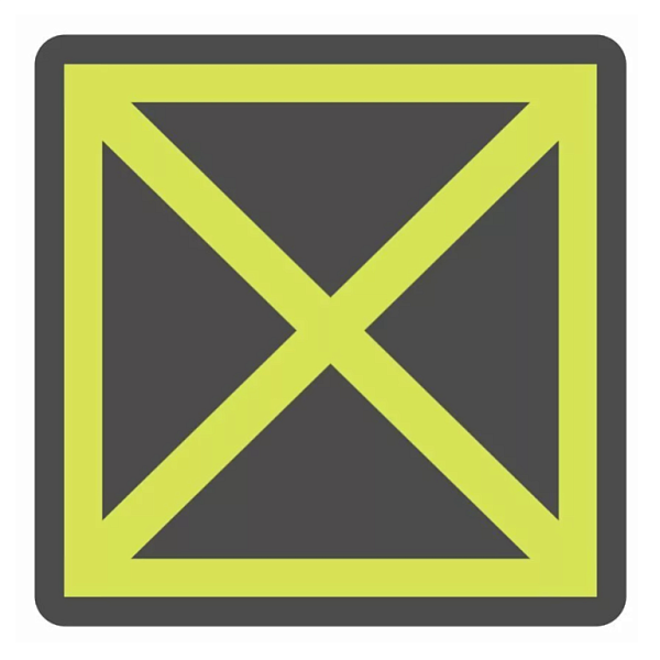 Знак 1.35. Участок перекрестка