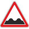 Знак 1.16. Неровная дорога